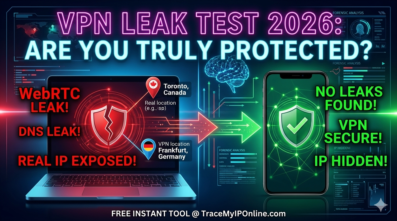 Is Your VPN Leaking Your IP? The Complete 2026 Test Guide