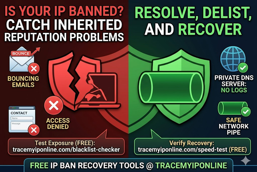 Your IP Address Is Blacklisted — Here Is How to Find Out and Fix It (2026)