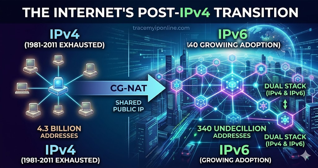 IPv4 vs IPv6 Explained — What They Are, Why It Matters for Privacy, and Which One You Have (2026)