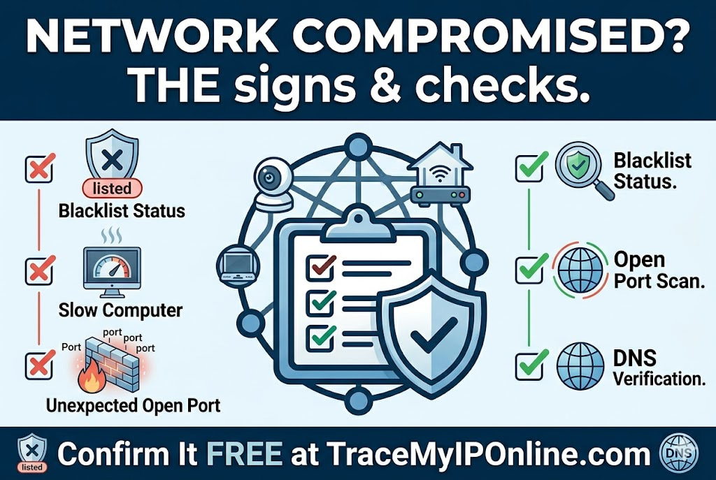 Signs Your Home Network Has Been Compromised — Free Checks That Confirm It (2026)