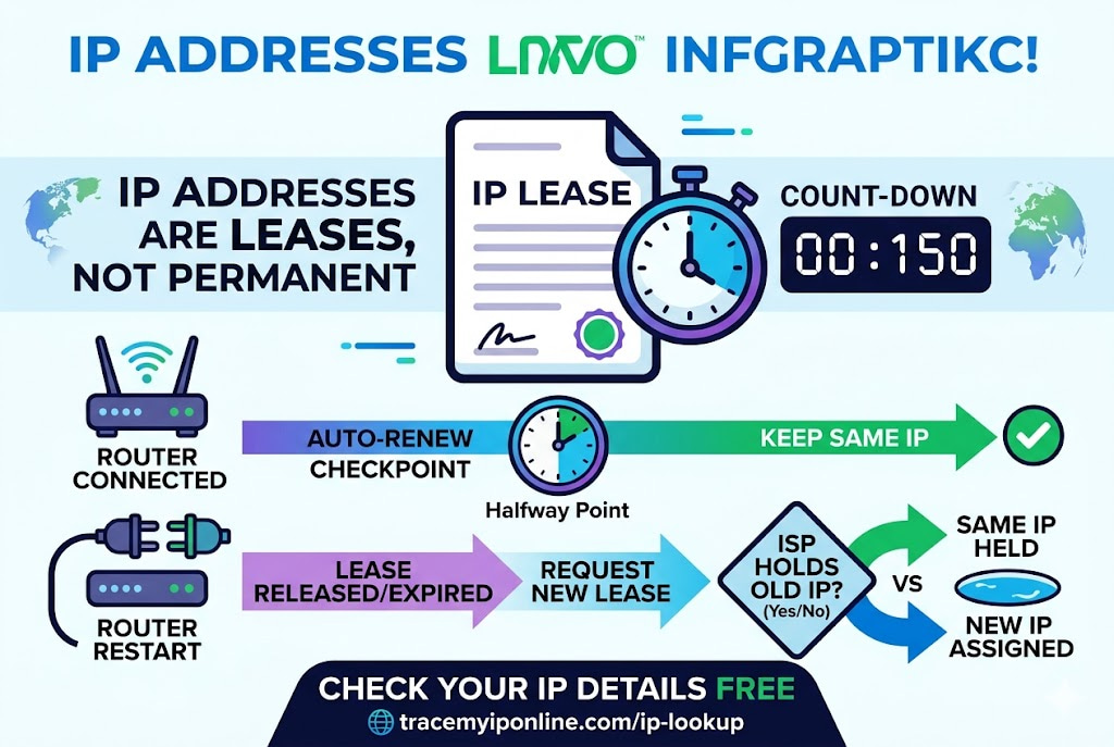 How Your ISP Assigns Your IP Address — DHCP, Leases, Static IPs and CG-NAT Explained (2026)