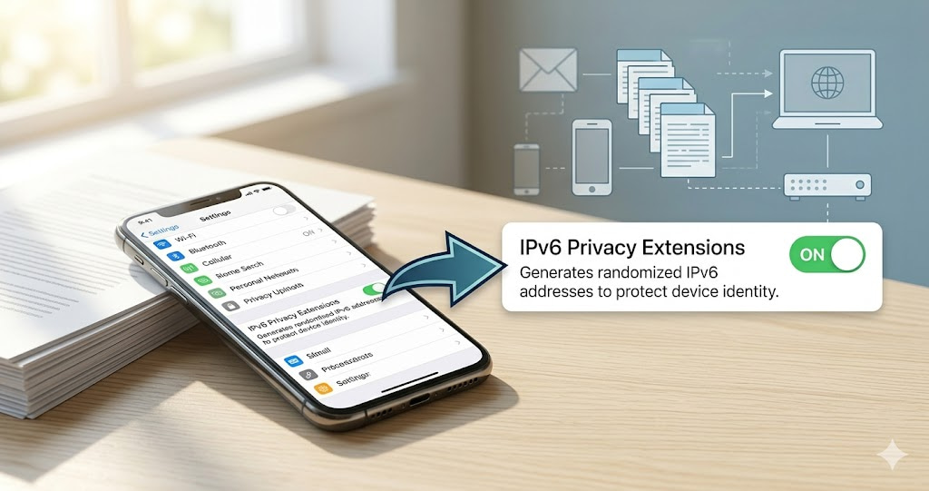 Your IPv6 Address Contains Your Device's Hardware ID — Here Is the Fix (2026)