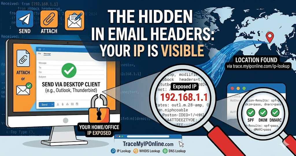 Every Email You Send From a Desktop Client Contains Your IP Address (2026)