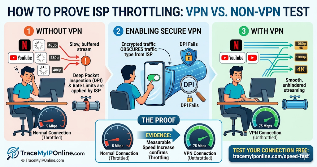 Your ISP May Be Slowing Specific Websites Down — Here Is How to Prove It (2026)