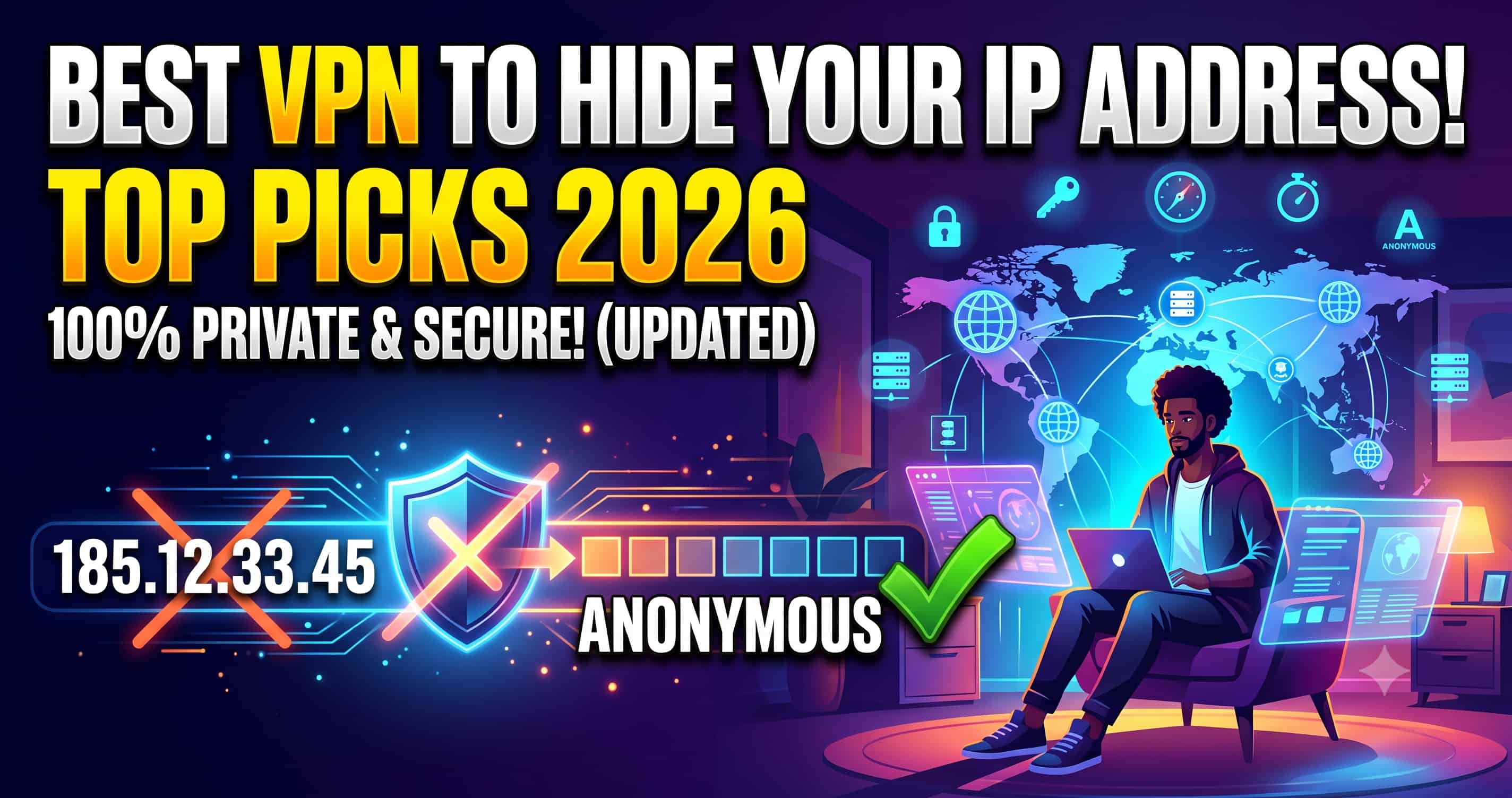 Best VPN to Hide Your IP Address in 2026: How to Choose One That Actually Protects You