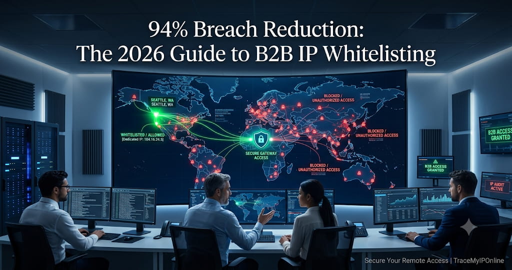 94% Breach Reduction: The 2026 Guide to B2B IP Whitelisting & Dedicated Enterprise VPNs