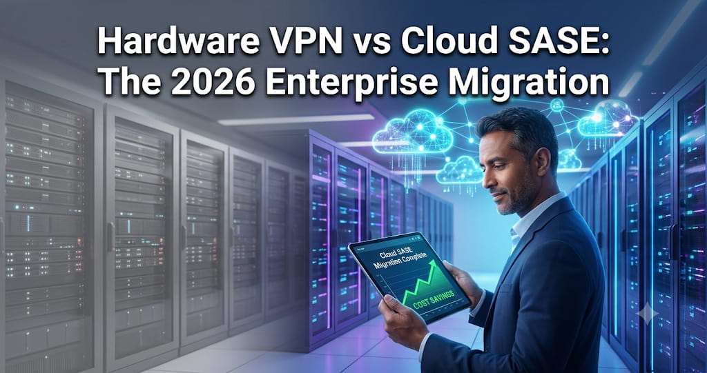 88% IT Cost Reduction: Hardware VPN vs Cloud SASE Enterprise Migration in 2026