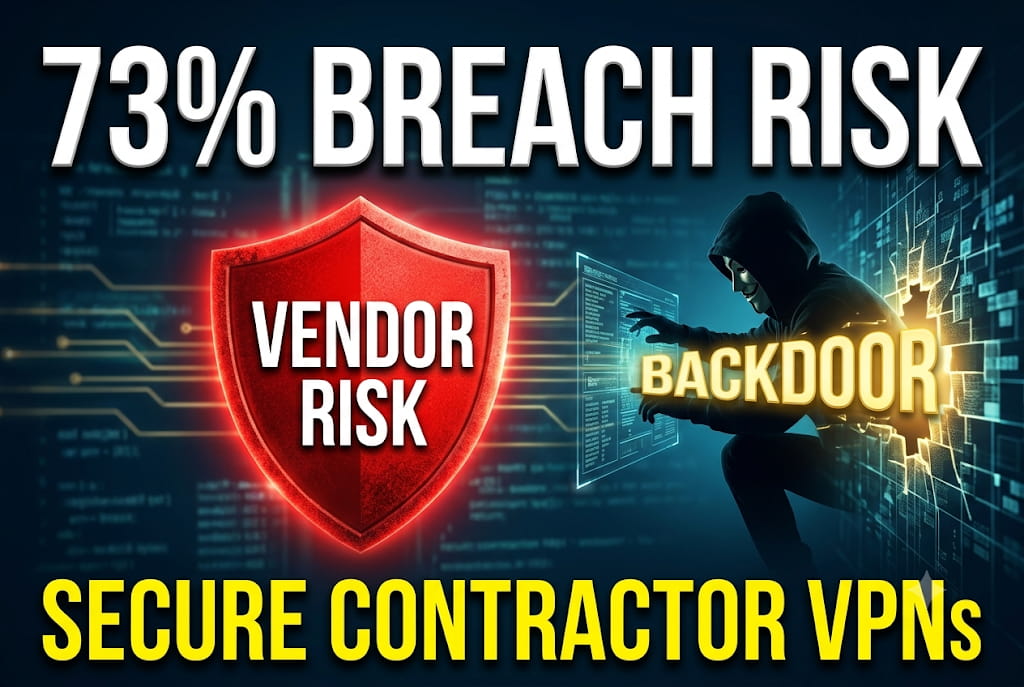 73% of Breaches Originate Here: Securing Third-Party Vendor Access with Enterprise VPNs in 2026