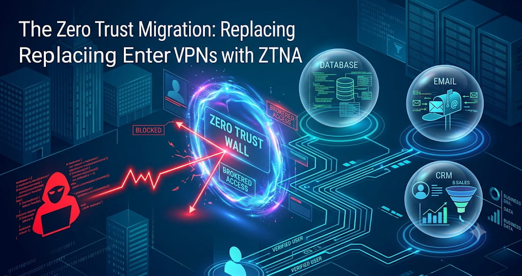 The Death of the Perimeter: Enterprise VPN vs ZTNA in 2026