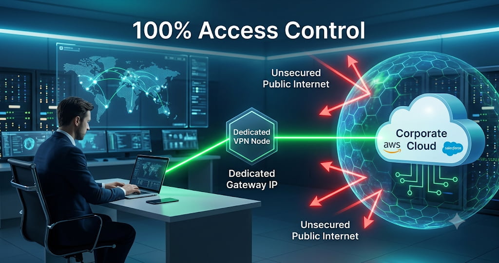 100% Access Control: Why Enterprises Need Dedicated IP VPNs for Whitelisting in 2026