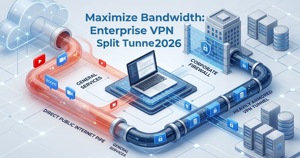 Maximize Bandwidth: The 2026 Guide to Enterprise VPN Split Tunneling