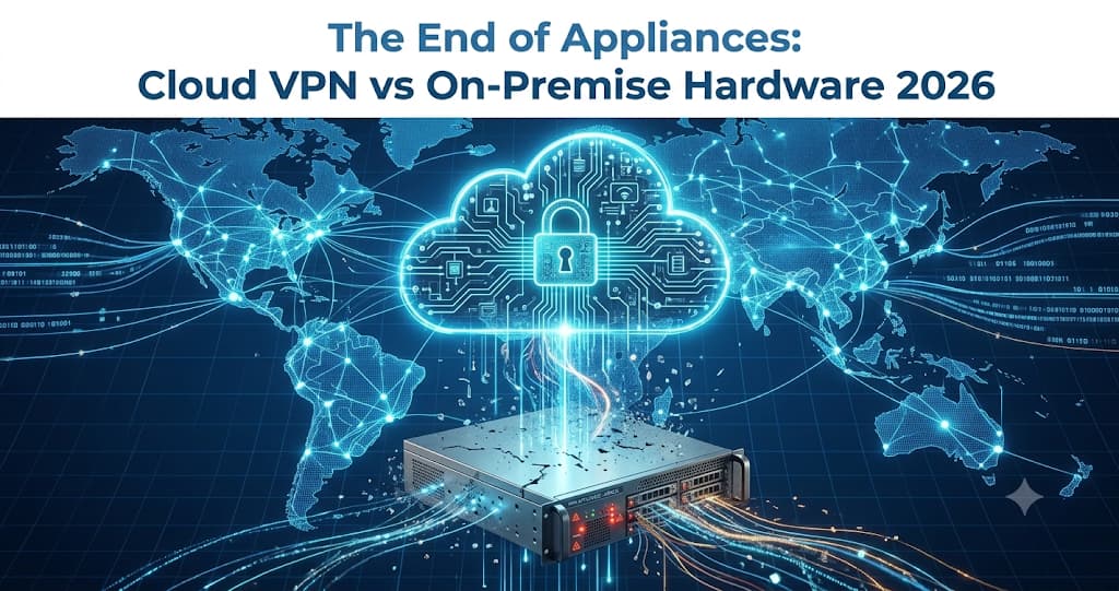 Cloud VPN vs On-Premise Hardware: 2026 B2B Migration Guide
