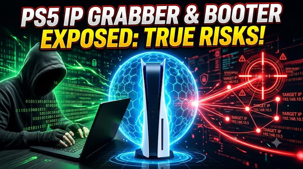 The Complete PS5 IP Grabber & Booter Guide: Real Risks, False Claims, and Essential Console Security (2026)
