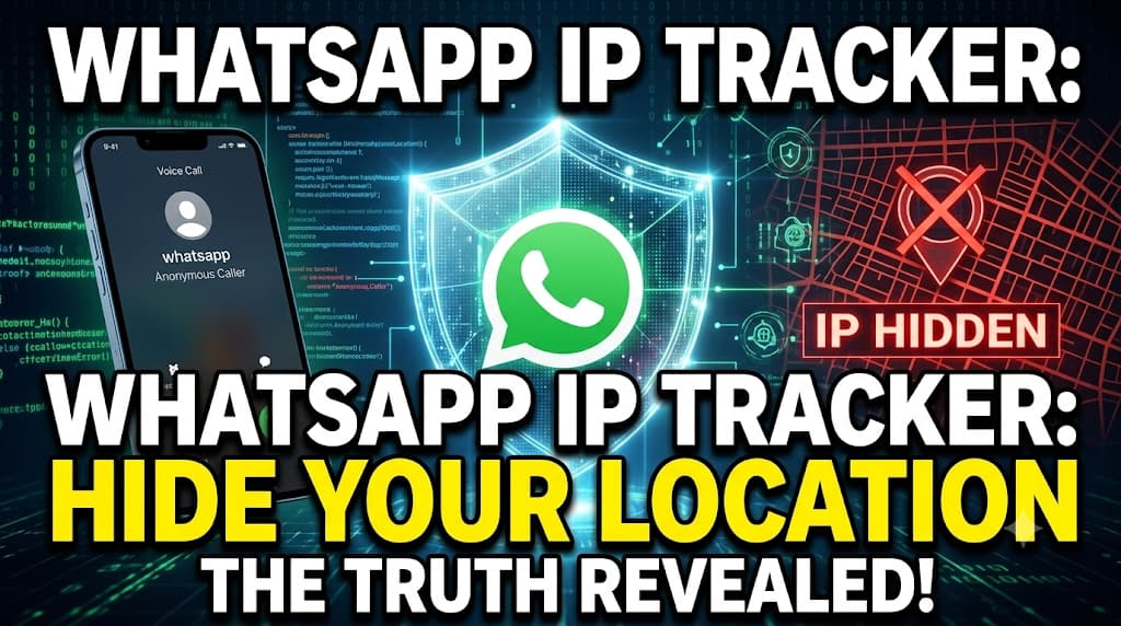 WhatsApp IP Tracker & Call Privacy: How to Protect Your Location (2026 Guide)