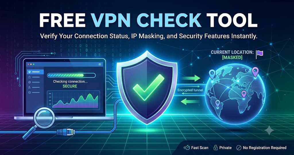 VPN Check: 42% of Americans Use a VPN. Is Yours Actually Working? (Free)