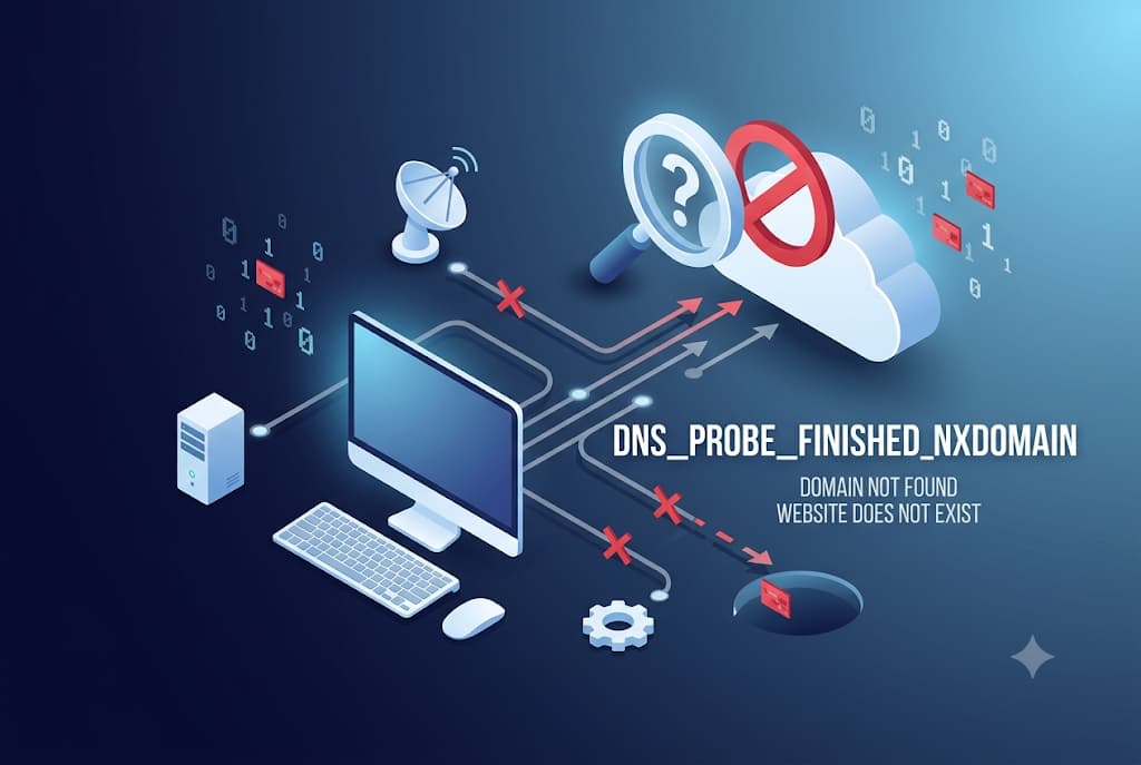 DNS_PROBE_FINISHED_NXDOMAIN: The 30-Second Test That Tells You Who's at Fault (2026)